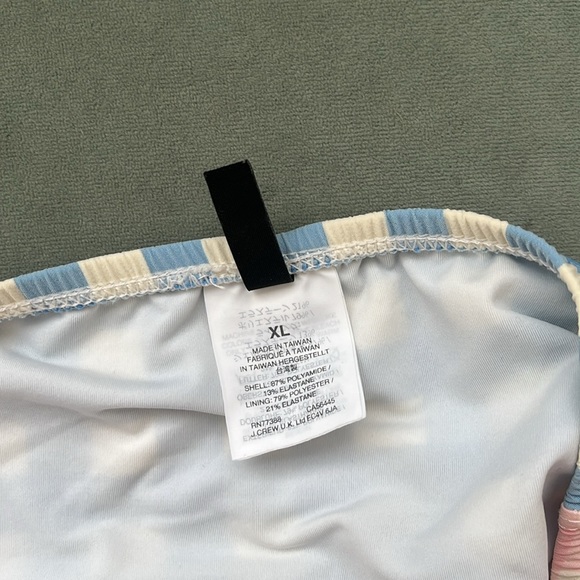 J. Crew Pastel Gingham Ruffle Bikini - Picture 8 of 8